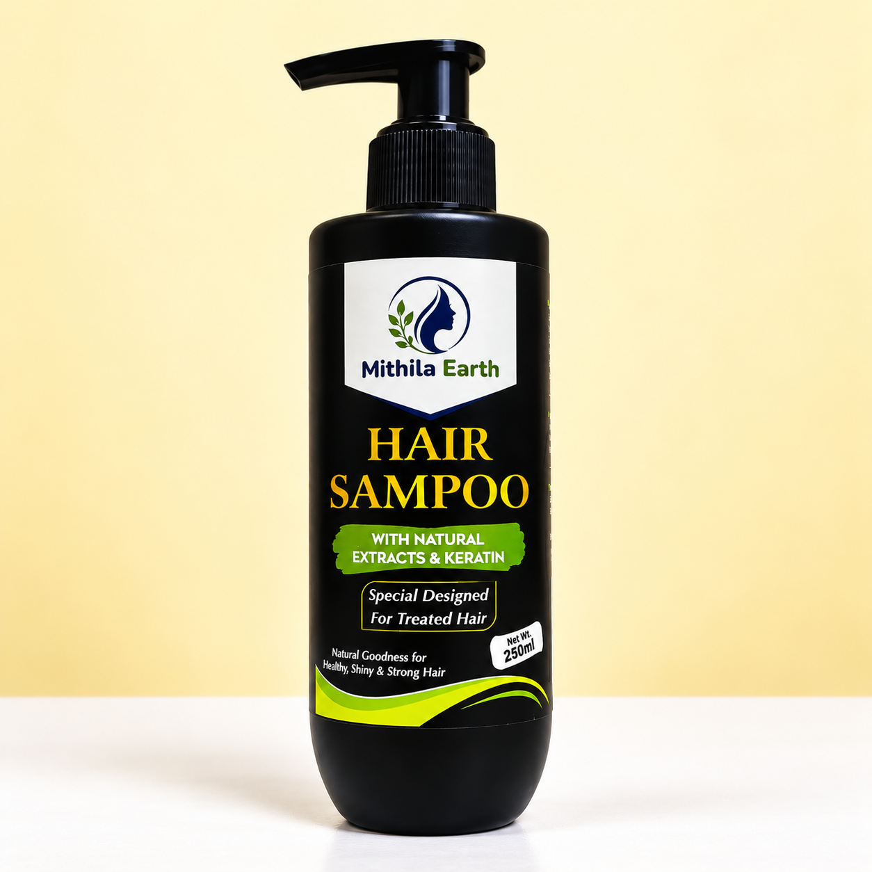 Hair Shampoo with Natural Extracts & Keratin