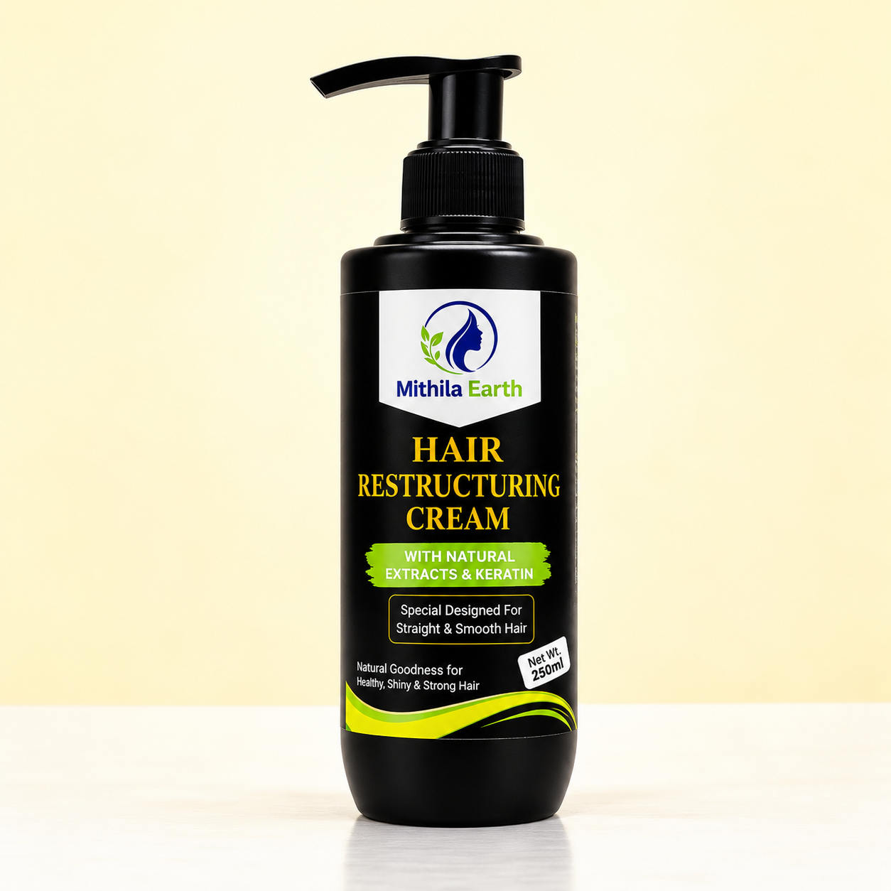 Hair Restructuring Cream with Natural Extracts & Keratin