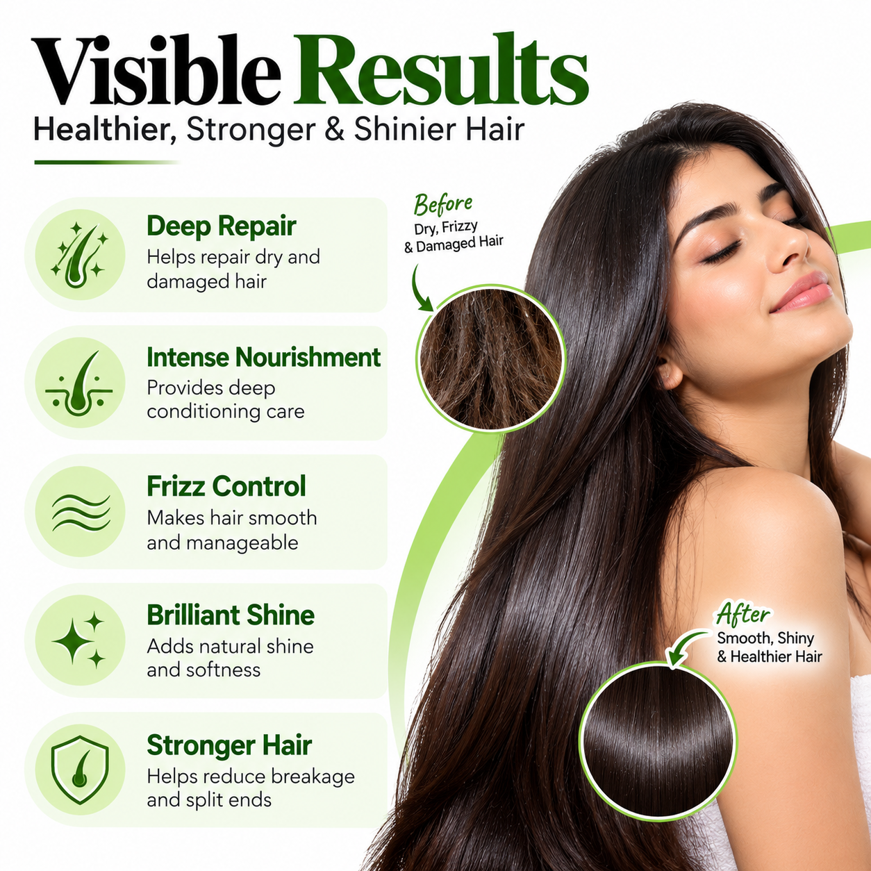 Magnetic Hair Mask