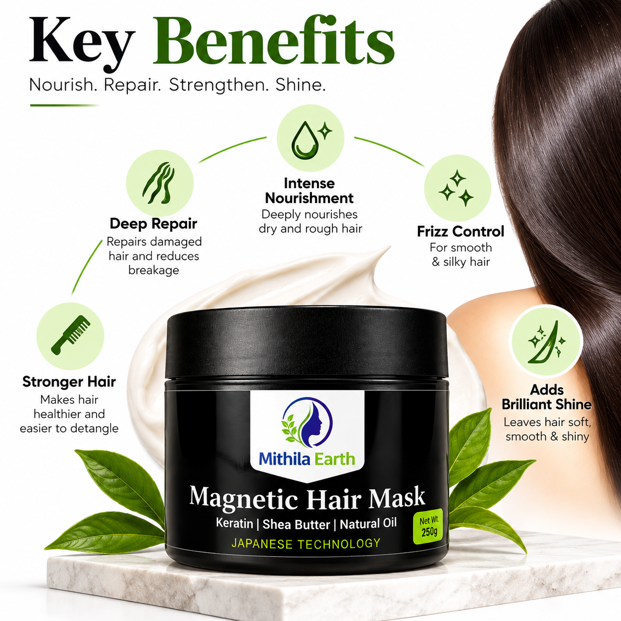 Magnetic Hair Mask